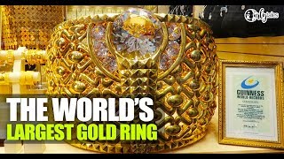 World's Largest Gold Ring At Dubai Gold Souk | Curly Tales