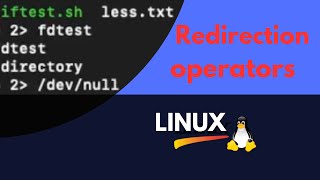 Linux Redirection Operators #linux #computerscience