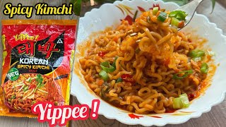 Yippee Korean Spicy Kimchi Style Noodles | New Yippee Korean Noodles Spicy Kimchi flavour