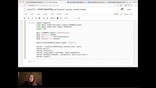 Automatic Email Reporting with Plotly's Python API