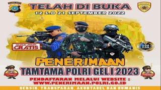 TIPS dan SYARAT LENGKAP penerimaan Calon Tamtama Brimob dan Polair T.A. 2023