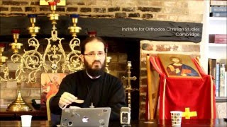 IOCS Community Days Series 2016 - Fr Seraphim Aldea lecture on Elder Sophrony Sakharov (part 1)