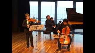 Kai Bryngelson Perl (11) violin, Niels W. Gade, Trio piano, violin and cello Op. 42