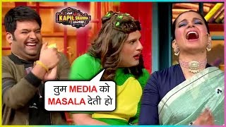 Krushna Abhishek, Kapil Sharma Comedy With Kangana Ranaut | The Kapil Sharma Show Panga