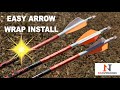 How to apply arrow wraps [super quick & easy!] | N1 Outdoors