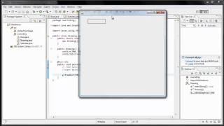 Java Programming: 16 - Overriding methods, drawing on a frame