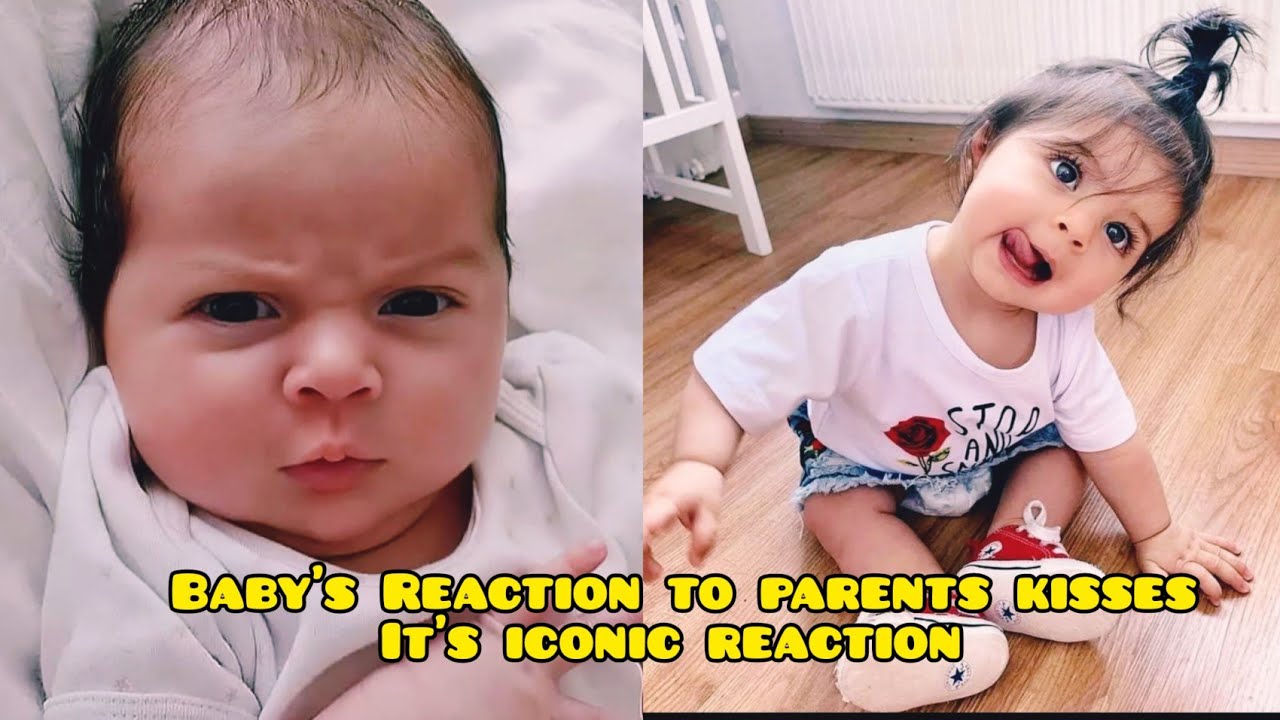 Babys Reaction To Parents Kisses ёятл It S Not What You Think ёядфёядг Cute