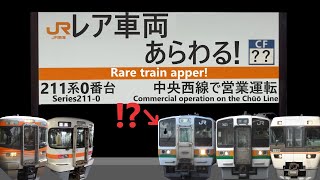 【代走】国鉄型車両が中央西線を走るとこうなります