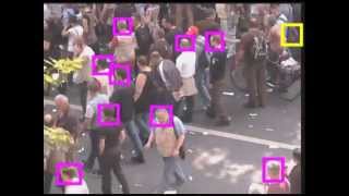 Density aware person detection and tracking in crowds