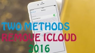 Remove clear iCloud account iphone ipad all ios new methods 2016 !