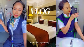 VLOG💕| A QUICK FLIGHT TO MOGADISHU | MY DEADHEAD CREW EXPERIENCE ✈️