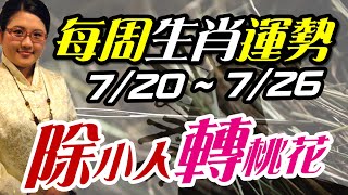 2020生肖運勢週報｜07/20-07/26｜金玲老師（有字幕）