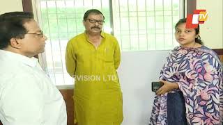 Minister Suresh Pujari's Surprise Visit to Sambalpur Tehasil Office Reveals Unopened Chambers