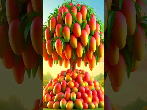 Easy and quick technique to grow and plant mango fruit trees from fruit seeds. #Gardening