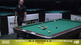 Match 9 Corey Deuel vs Shane VanBoening
