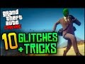 GTA 5 Online - 10 NEW Glitches & Tricks in GTA 5 Online! (Secret Locations & More!) GTA 5 Online - 10 NEW Glitches & Tricks in GTA 5 Online! (Secret Locations & More!)