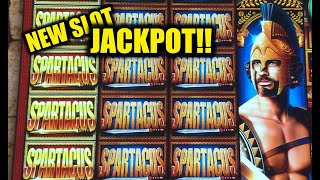 SPARTACUS: JACKPOT HANDPAY (NEW SLOT)