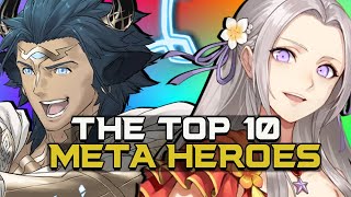 THE TOP 10 META HEROES OF 2022! | Fire Emblem Heroes [FEH]