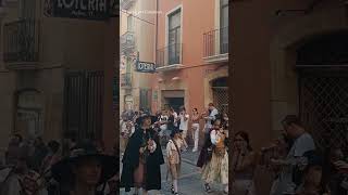 盗賊の発砲 (タラゴナ・スペイン) Ball d'en Serrallonga (Tarragona/Spain)  #shorts