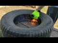 THE SECRET of an old tire. Amazing idea with your own hands