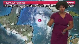 Sunday 9/25 11 p.m. Tropical Update: Ian close to hurricane strength, new watches for SW Florida