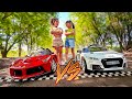 FERRARI VS AUDI TT RS * Chegou o grande dia 😀, quem será que vence essa disputa 🥳🥳