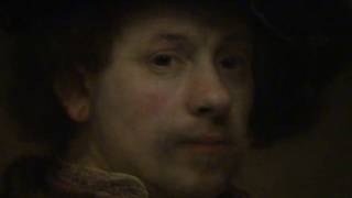 レンブラントの34歳の自画像など　Self-portrait of Rembrandt 1642