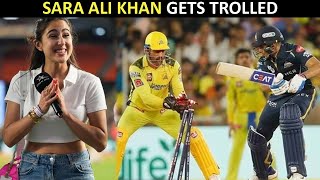 Sara Ali Khan gets trolled for her presence at IPL finals as Shubman Gill gets out early