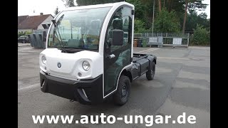 Goupil G4 Fahrgestell °186 Elektrofahrzeug Transporter  Lithium LiFePo4 001