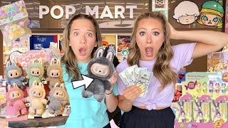 $100 SHOPPING FOR LABUBU’S, TABA SQUISHIES, & SUNNY ANGELS AT THE MALL 🛍😱