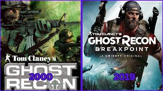 Tom Clancy's Ghost Recon Games Evolution 2001-2019