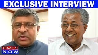 Ravishankar Prasad Questions Kerala CM, Pinarayi Vijayan Over Killing Of RSS Worker