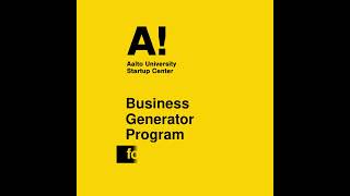 Apply for Aalto Startup Center's Business Generator program #shorts