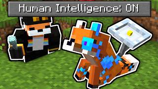 I Made Minecraft Foxes TRULY alive...