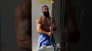 Can you hold this Mop😎||#anatoly #fitness #gym