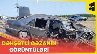 VAZ və “Mercedes” bir-birinə çırpıldı, ölən var