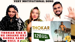 PAKISTANI REACTION || THOKAR || HARDEEP GREWAL | Punjabi Song