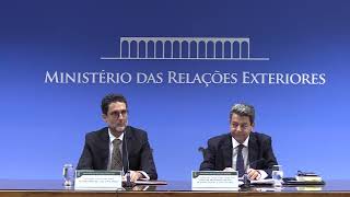 Briefing sobre a visita de Estado do Presidente da República Popular da China a Brasília