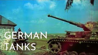 German Tanks in Budapest | Panzer Military, Eastern Front WW2 Documentary Footage Color