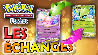 DÉTAILS COMPLETS RÉVÉLÉS !!! - LES ÉCHANGES sur POKÉMON POCKET