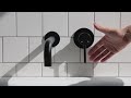 matte black bath spout and mixer by meir