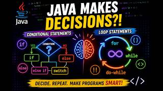 How Does Java Make Decisions? 🤔 | if, switch & Loops Explained