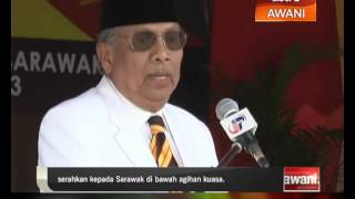 Kerajaan negeri tidak sokong usaha pemisahan Sarawak