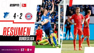 ¡LO DIERON VUELTA: PARTIDAZO DE LOS DE KRAICHGAU ANTE LOS BÁVAROS! | Hoffenheim 4-2 Bayern | RESUMEN