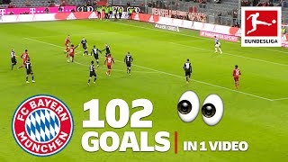 New Record 2021 ⚽  ALL 102 GOALS ⚽  FC Bayern München ... So Far