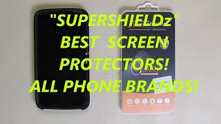 HIGH QUALITY Cell Phone Screen Protector by Supershieldz Tempered, Anti Scratch, Bubble Free REVIEW