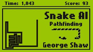 ππ€ Snake AI β’ Pathfinding (George Shaw)