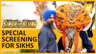 Special Screening For Sikh Community | Singh Is Bliing