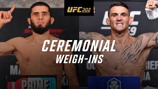 UFC 302: Ceremonial Weigh-In