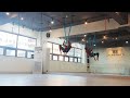 플라잉요가 초급가능 백벨트 시퀀스 동작만 있어용~ flying yoga aerial yoga